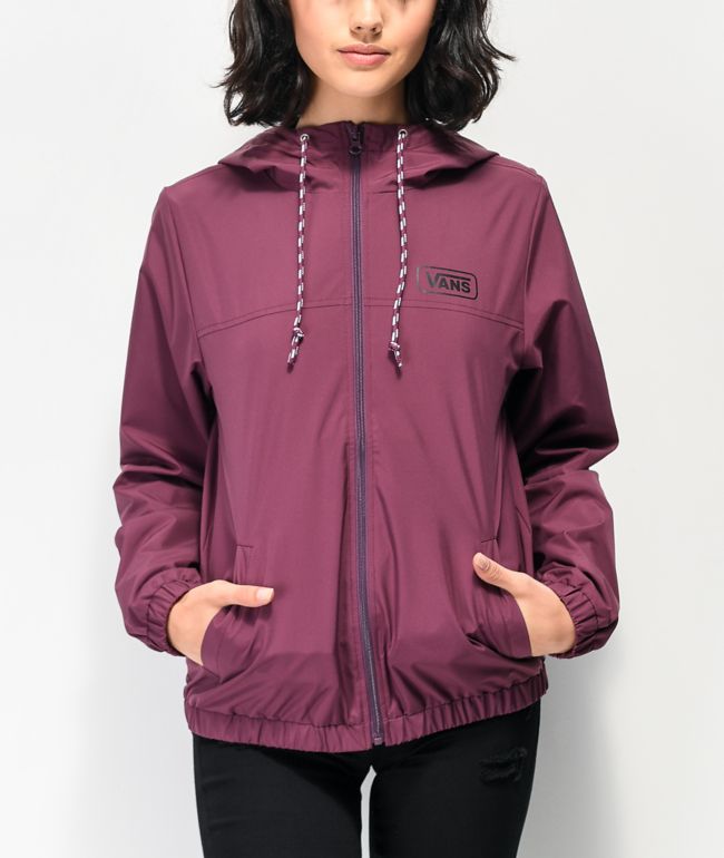 purple vans jacket