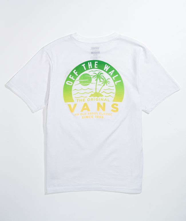 Vans Kids' Island White T-Shirt