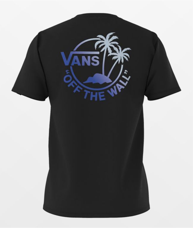 Vans Kids Dual Palm Sun Black T-Shirt