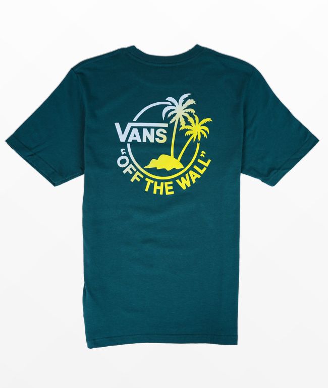 Vans Kids Mini Dual Palm III Navy T-Shirt