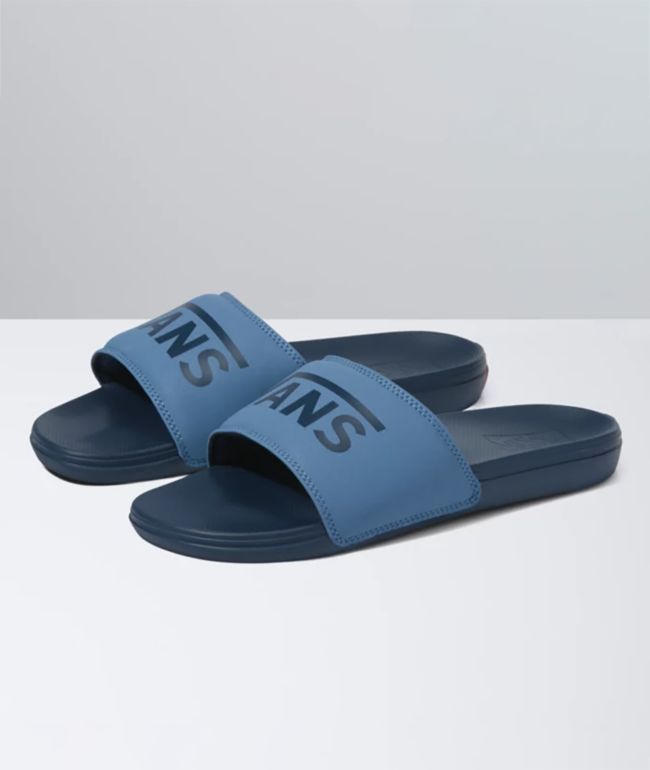 Vans La Costa Dress Blues Slide Sandals