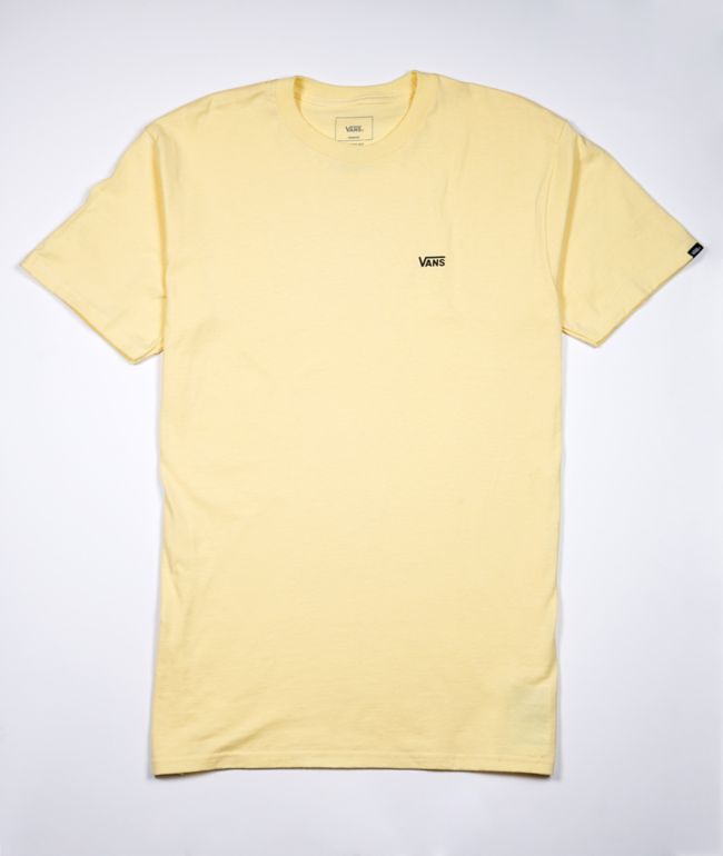 Vans Left Chest Logo Off White T Shirt Zumiez Ca