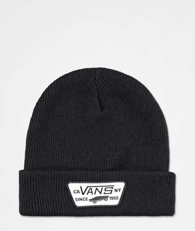 vans black beanie