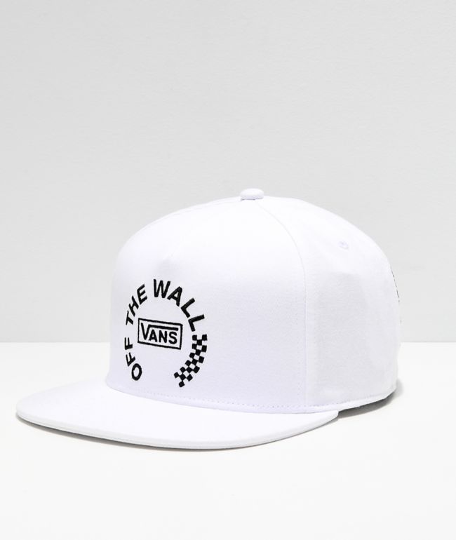 white vans hat