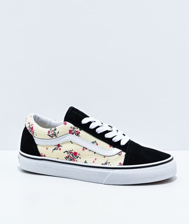 floral vans sneakers
