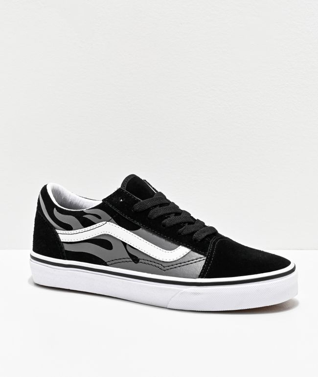 Vans old skool gris con negro Outlet