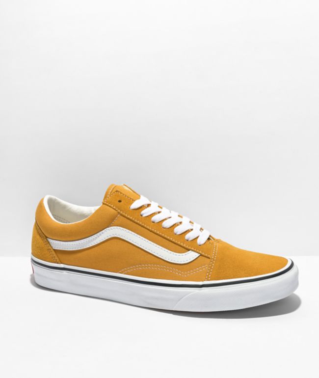Vans Old Skool Golden Yellow Skate Shoes