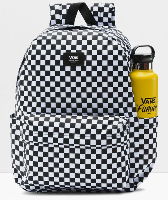 Vans Old Skool H2O Black & White Checkered Backpack