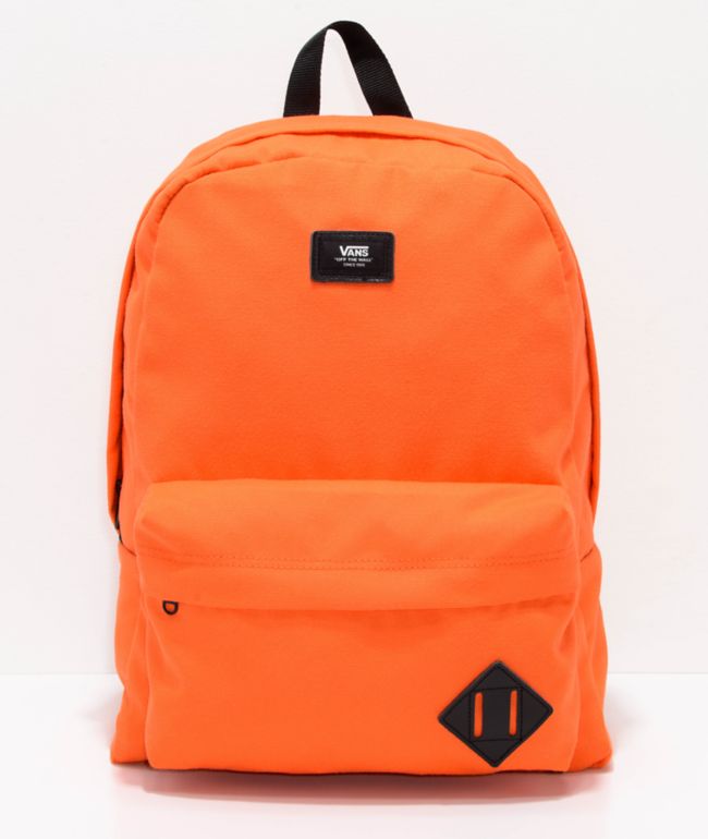 orange vans backpack