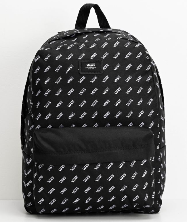 vans retro logo backpack