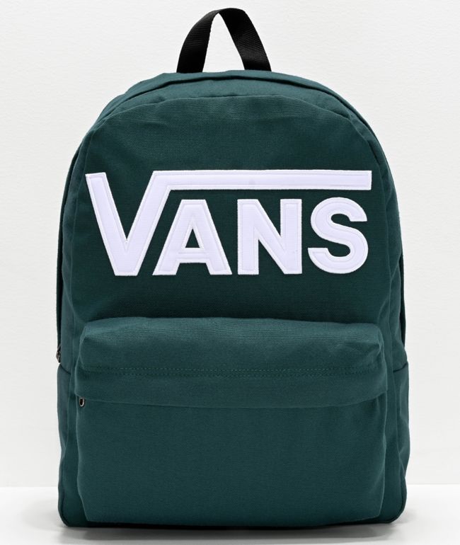 vans old skool backpack green 