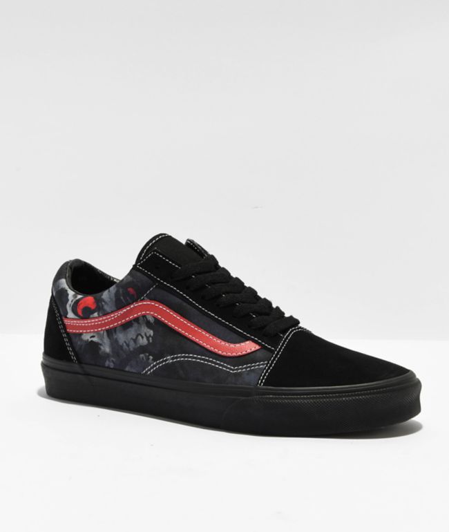 Vans Old Skool Midnight Shift zapatos de skate negros
