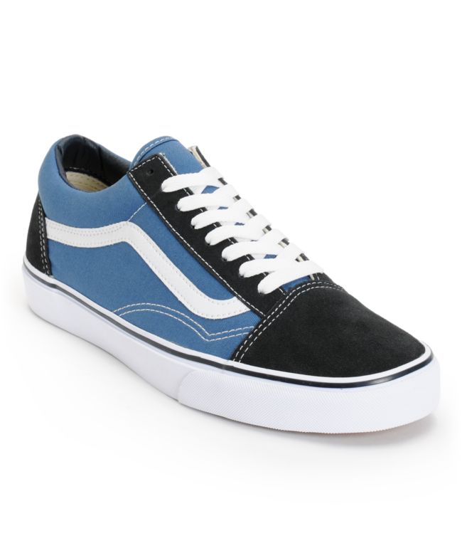 Vans Old Skool Navy Skate Shoes | Zumiez