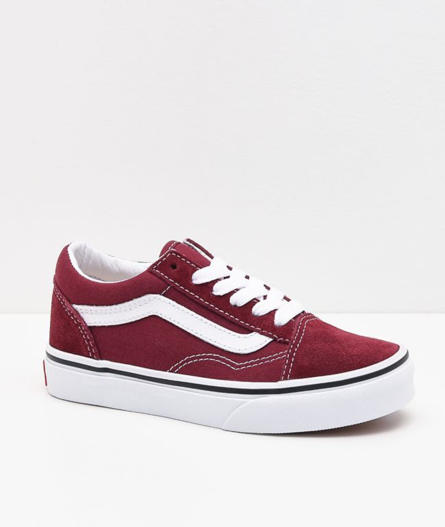 Vans Old Skool Pomegranate Skate Shoes