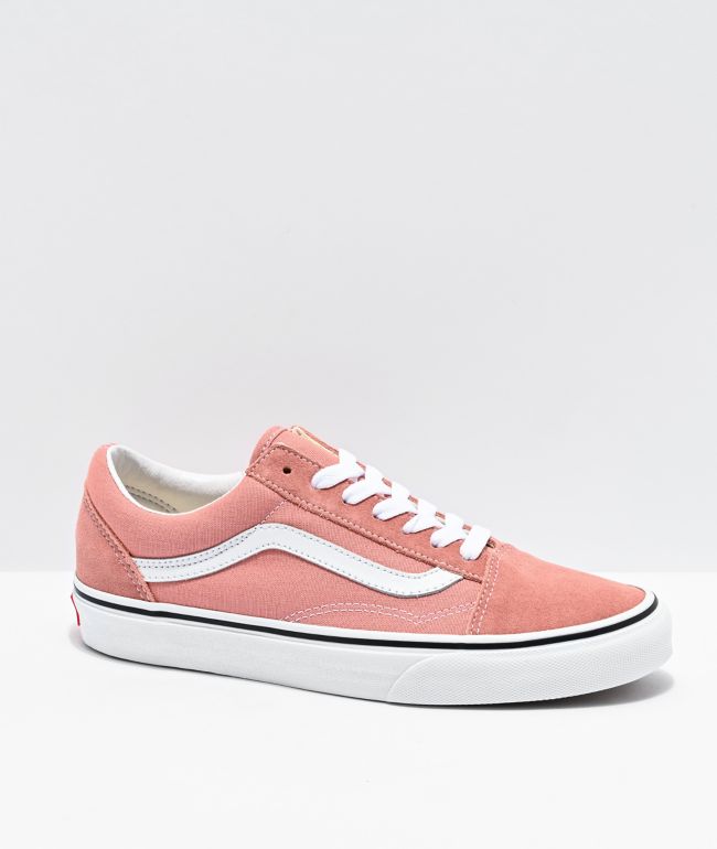 vans rose shoes