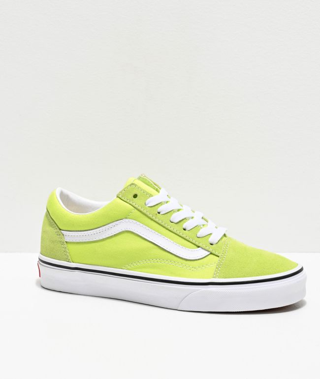green vans tennis shoes