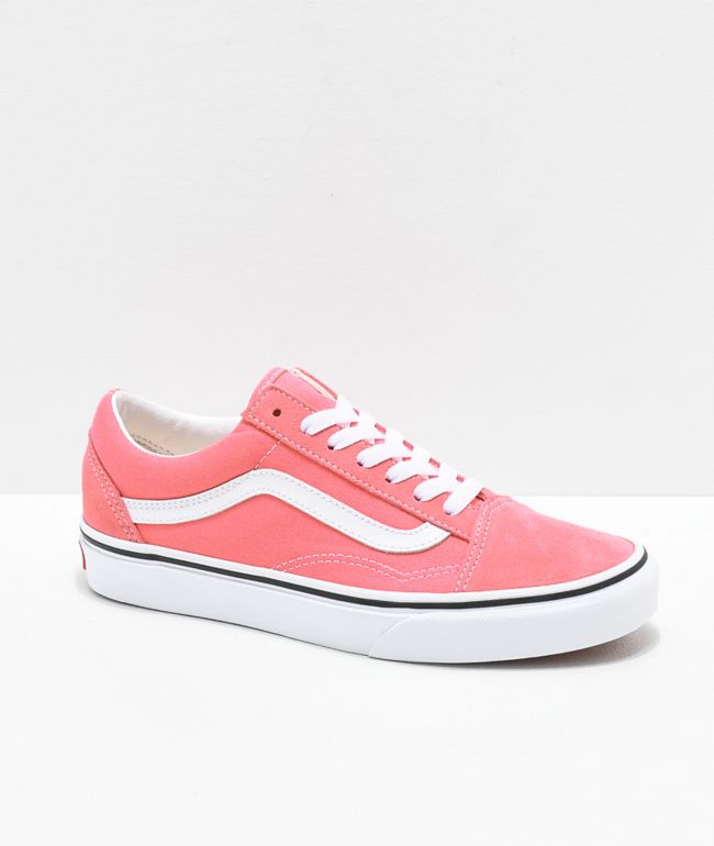 Vans Old Skool Strawberry Pink \u0026 White 