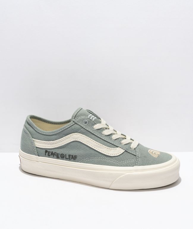 Vans Old Skool Tapered Eco Theory Green Milieu Skate Shoes