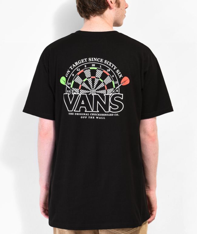 Vans On Target Black T-Shirt