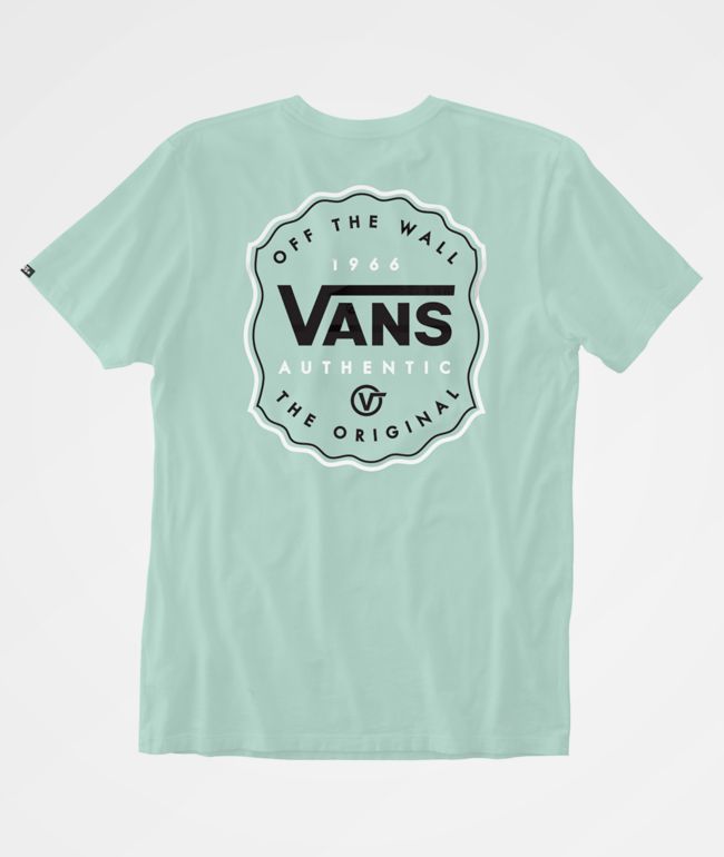 Vans Over Elaborate Bay Green T-Shirt