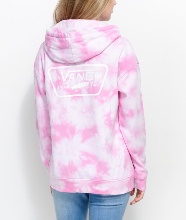 light pink vans hoodie