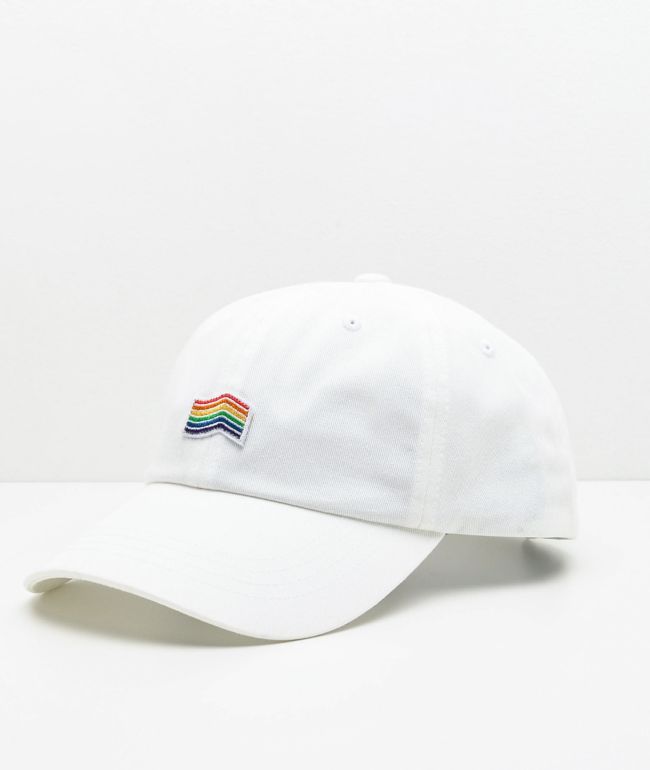 Vans Pride 2021 gorro con banda de ajuste blanco