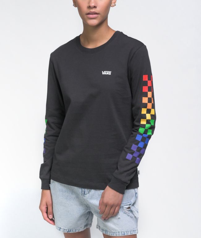 Vans Pride Prism Checkered Long T-Shirt