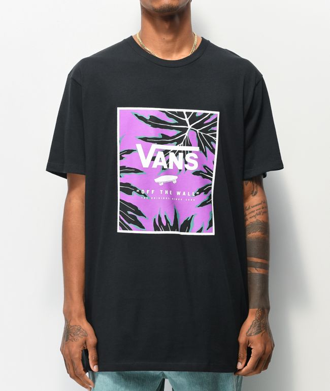 vans print box t shirt