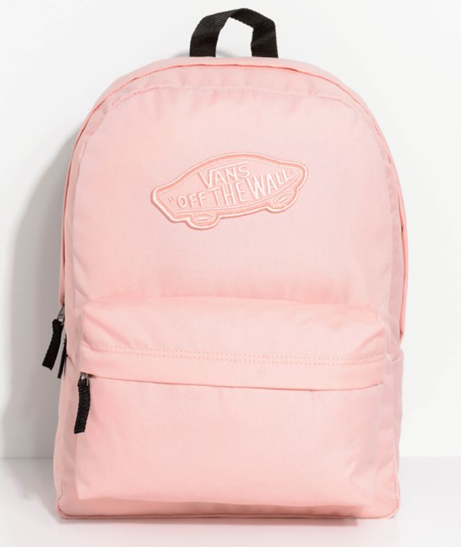 vans pastel pink backpack