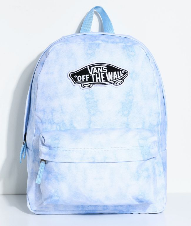 Vans Realm Blue Cloud Wash 22L Backpack 