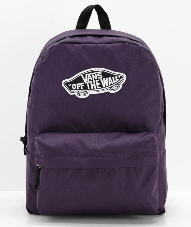 light purple vans backpack