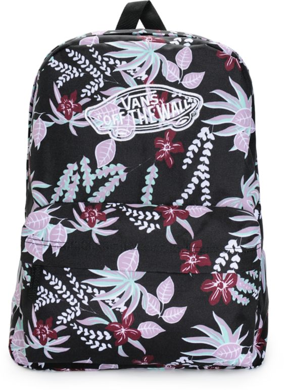 realm printed backpack vans