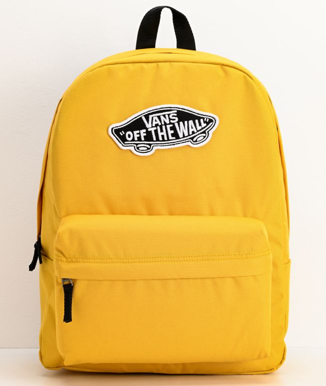 Vans Realm Yolk Yellow Backpack