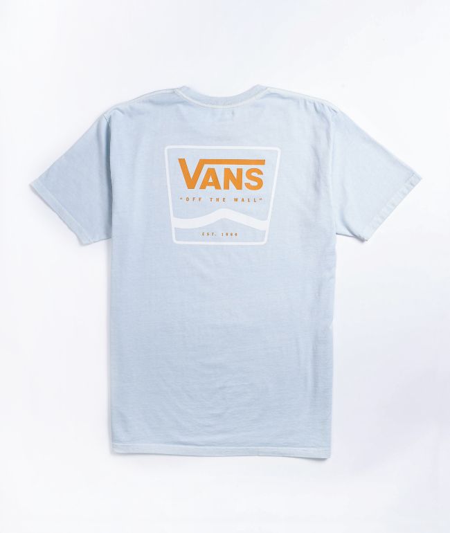 vans light blue shirt