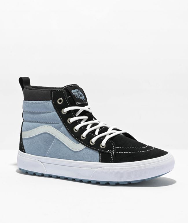 Vans Sk8-Hi MTE 1 Ashley Blue & Black Skate Shoes