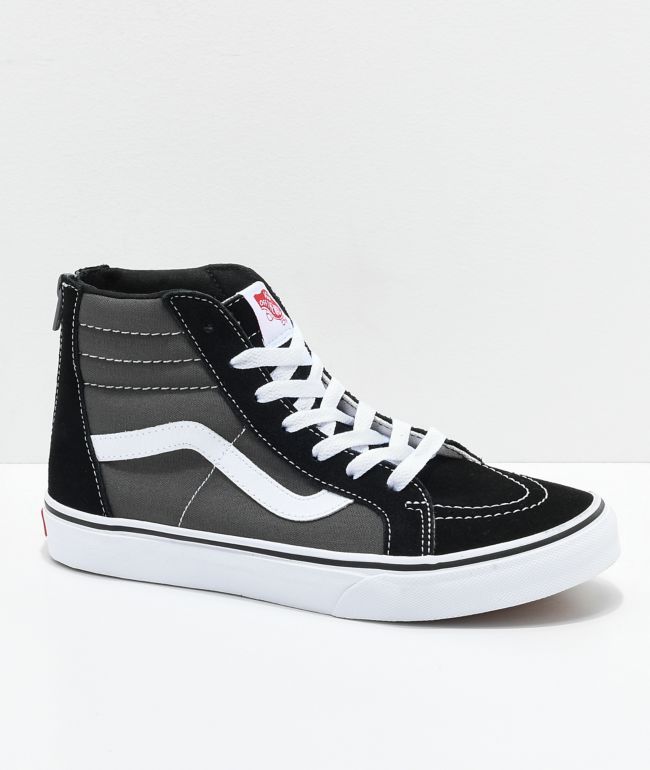 Vans high top mujer gris clearance