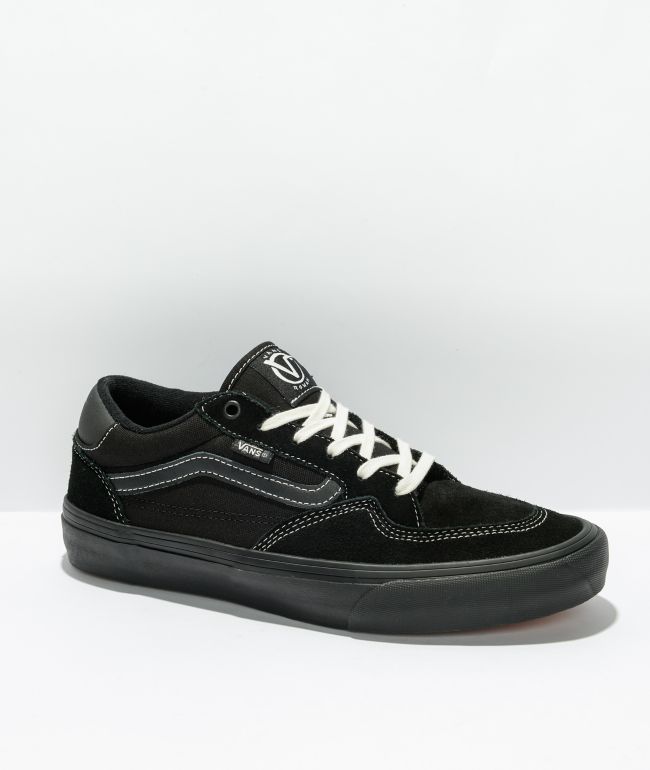 Vans Rowan Black & Gum Skate Shoes