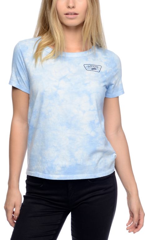 light blue vans shirt