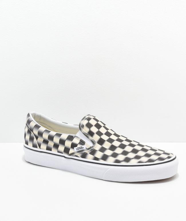 Vans blurred checkerboard sale