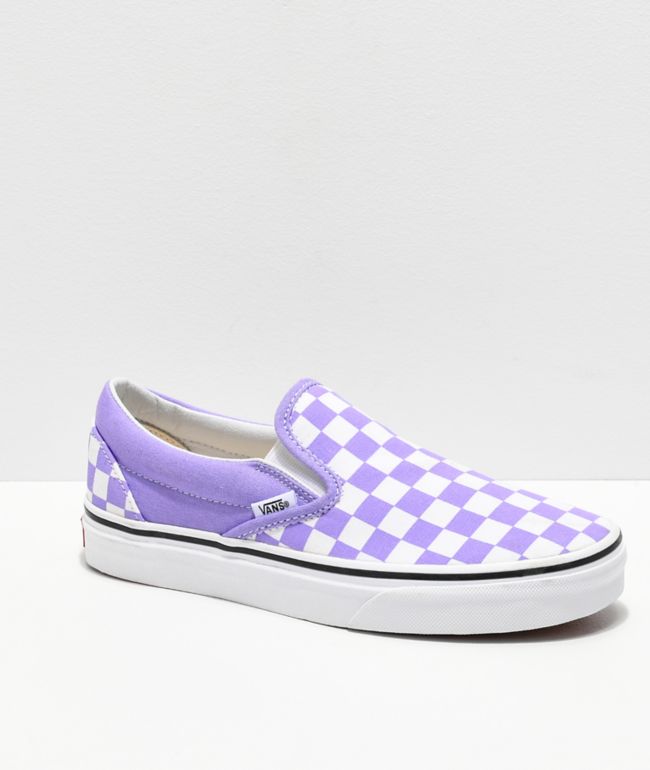 Vans Slip-On Checkerboard Violet \u0026 