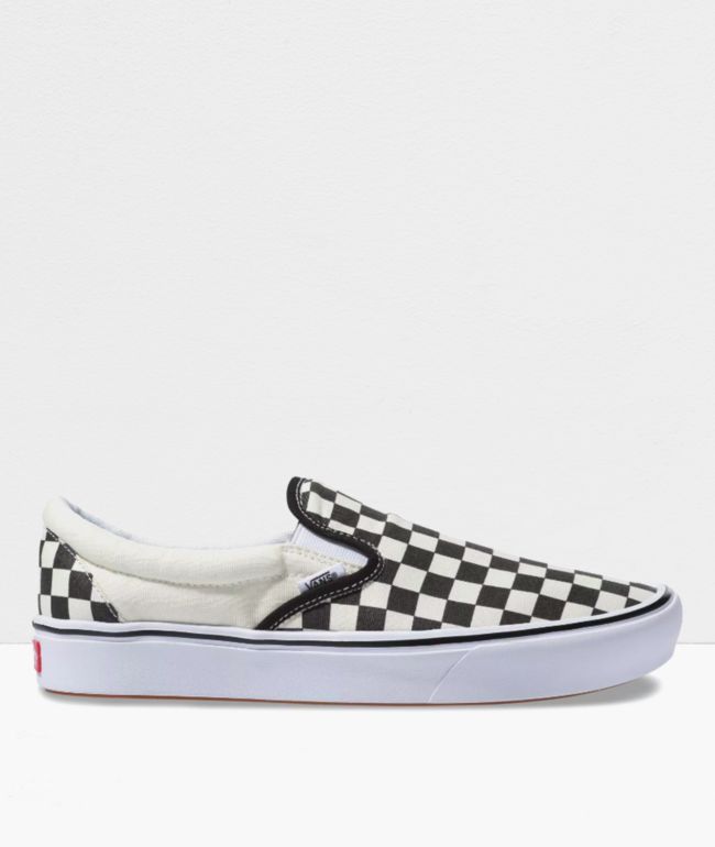 black and white checkered shoes