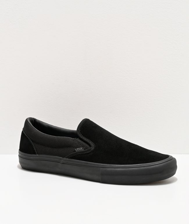 Vans Slip-On Pro Black Skate Shoes
