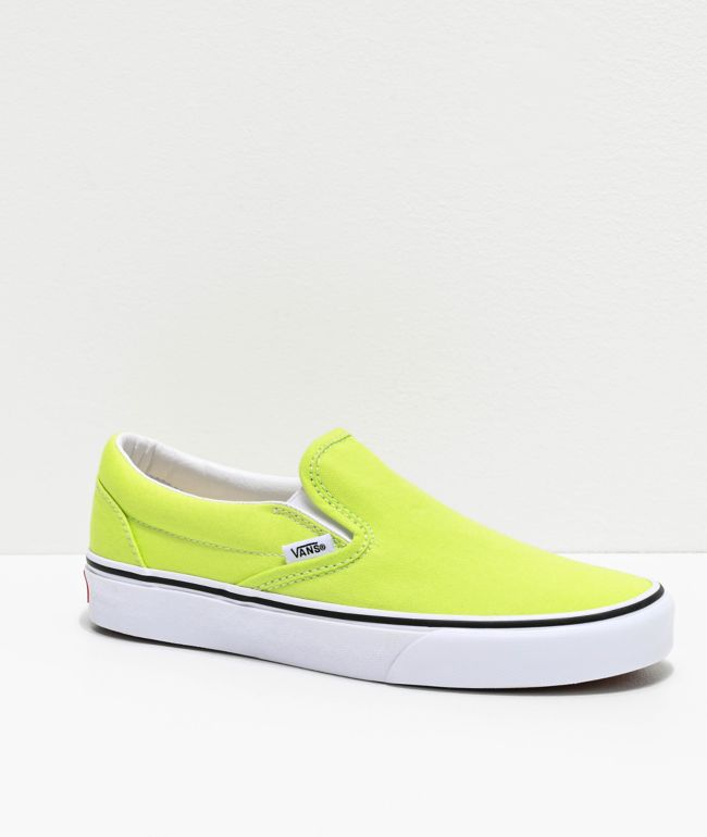 Vans Slip-On Sharp Green Skate Shoes 