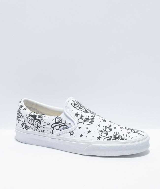 tenis blancos tipo vans