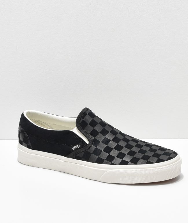 Vans cuadros slip on 2025