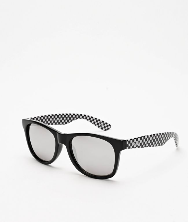 Vans Spicoli 4 Black & Checker Sunglasses
