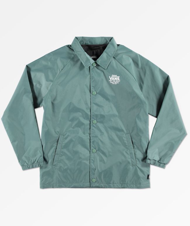 Vans Torrey Forest Green Coaches Jacket 
