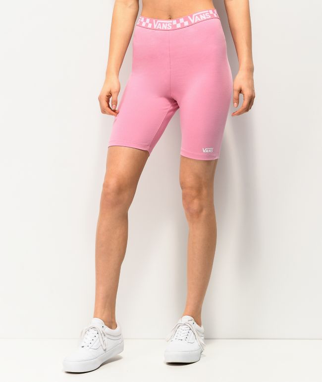 Vans Vee Pink Biker Shorts | Zumiez