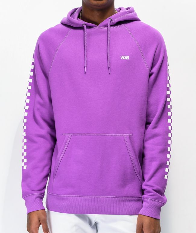 purple vans hoodie 