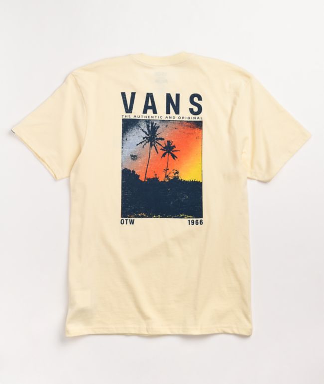 Vans Vintage Sunset Beige T-Shirt | Zumiez
